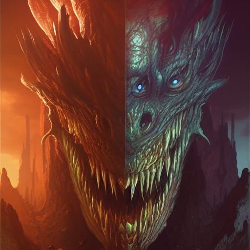 Doomsday Monster: Dark Fantasy Concept Art
