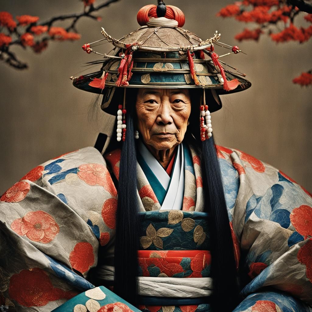 Tomoe Gozen: Heian Period Onna-Musha Portrait