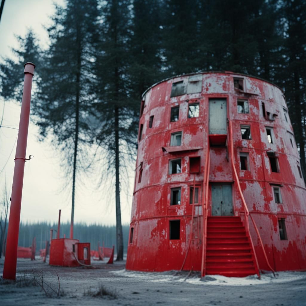 Space race aesthetic