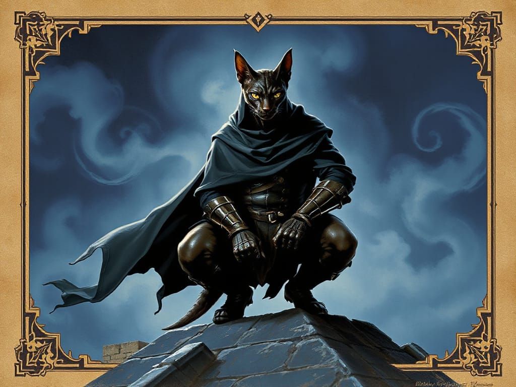 a classic: the Tabaxi Rogue