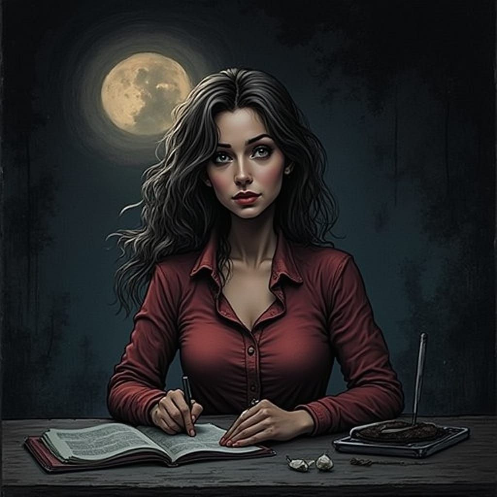 Etched Sketch of a Sketched Etching