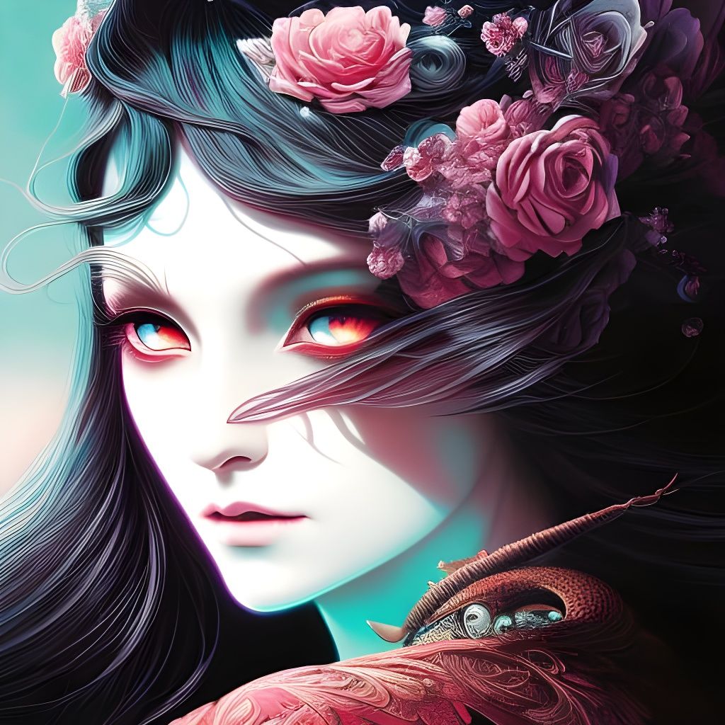 Princess of Death: Digital Illustration