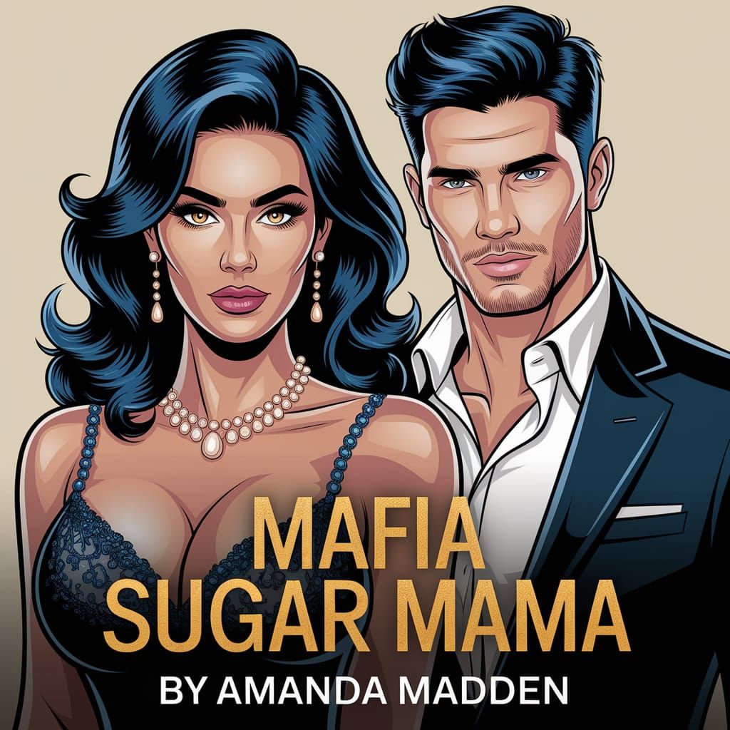 Book cover. A dark-haired well-dressed Italian female Mafia ...