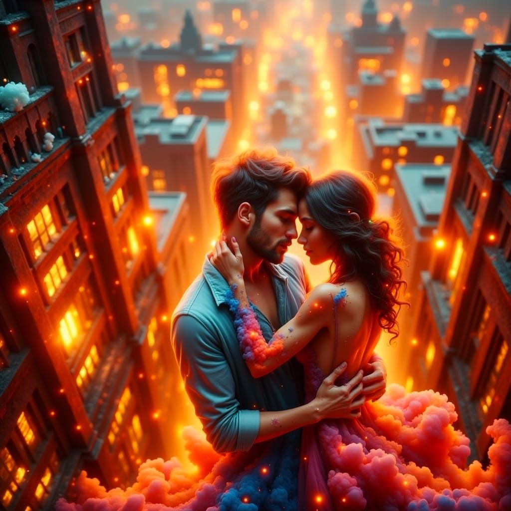 Love in a Dreamy Smokey Glow