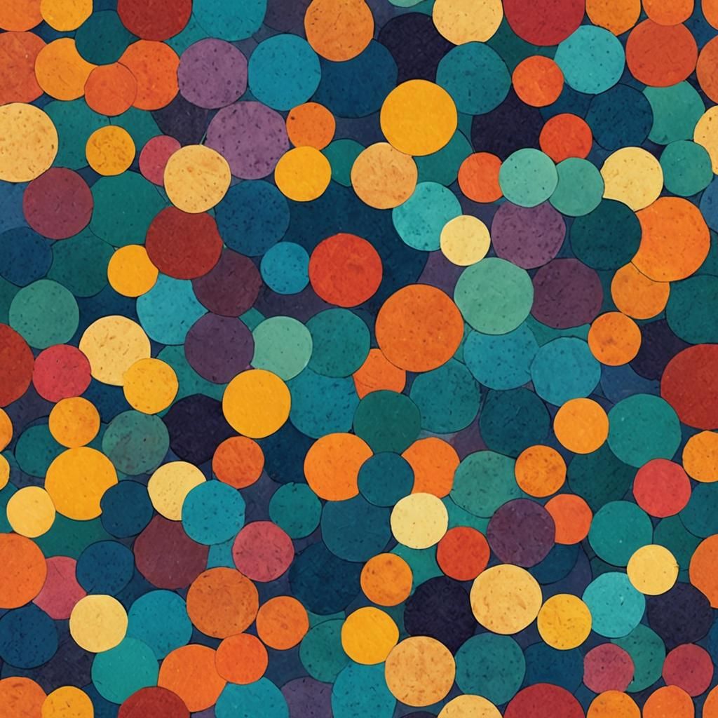 Harmonious Analogous Colors in AI Art