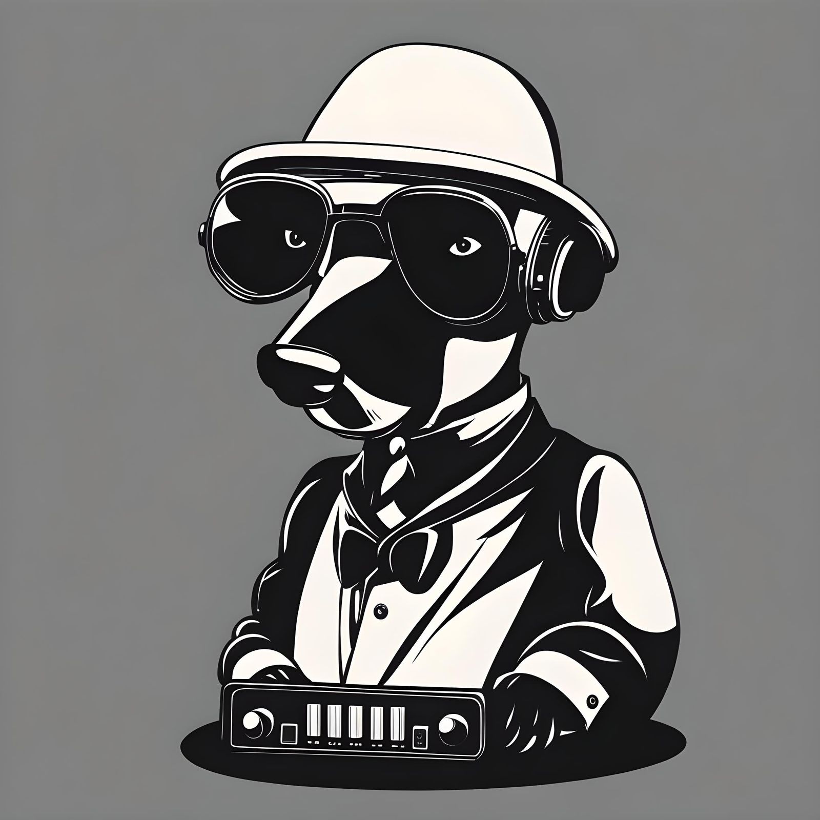 Anthropomorphic Foobar Character Illustration