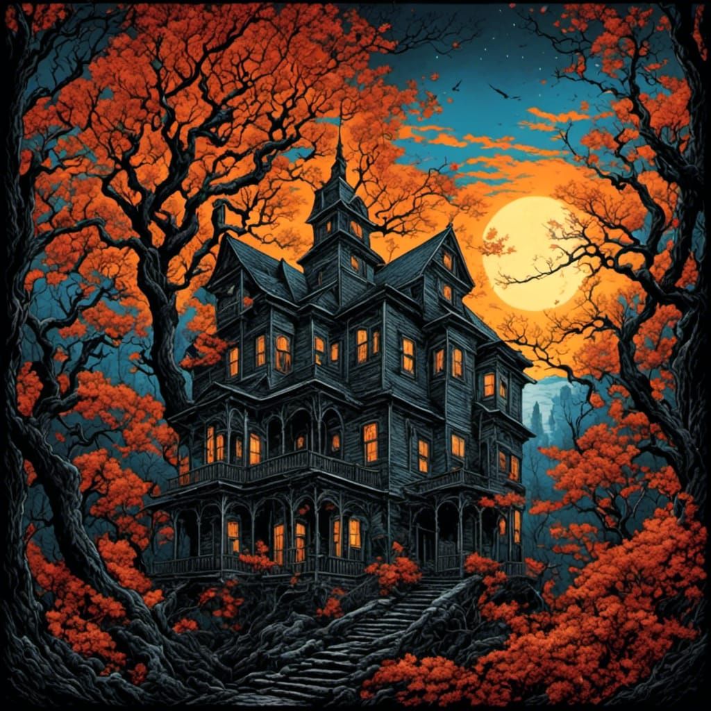 Textured Night Sky Rendered with LoRA Models