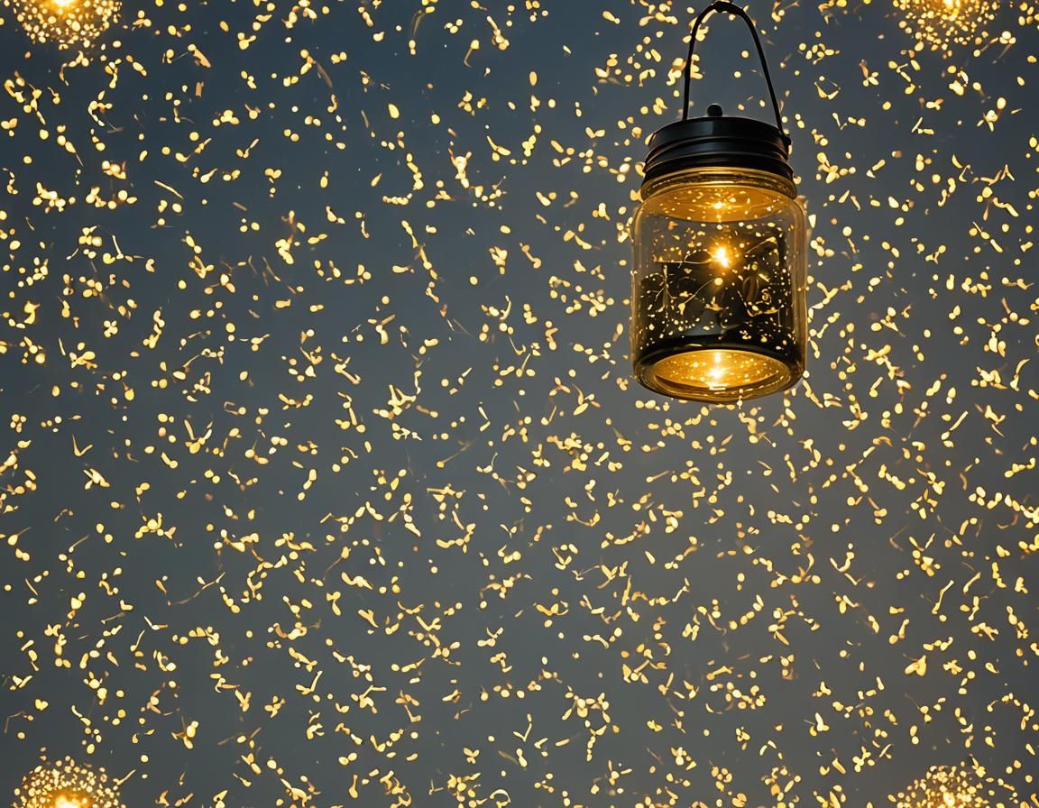 You would not believe your eyes, if ten million fireflies lift up the world, as I fell asleep.