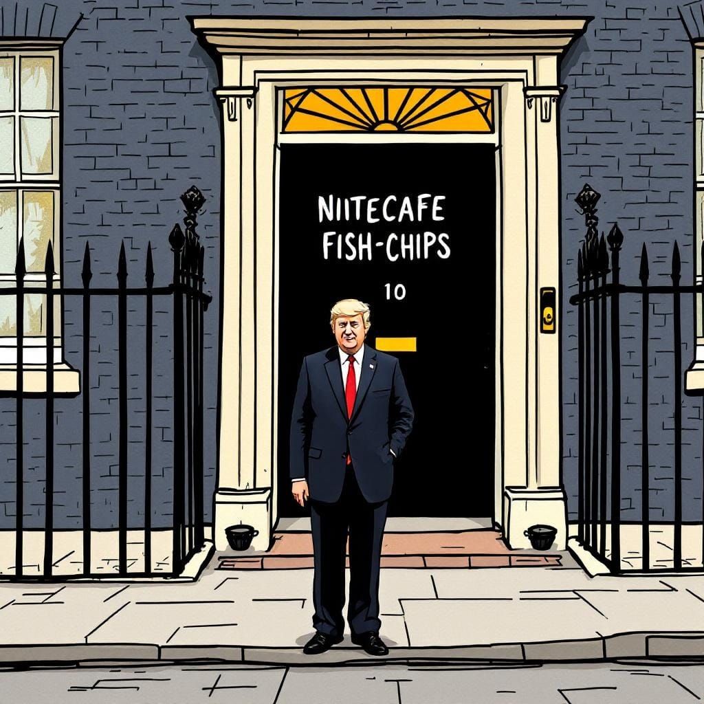 Prime Minister's Humorous Downing Street Rebrand