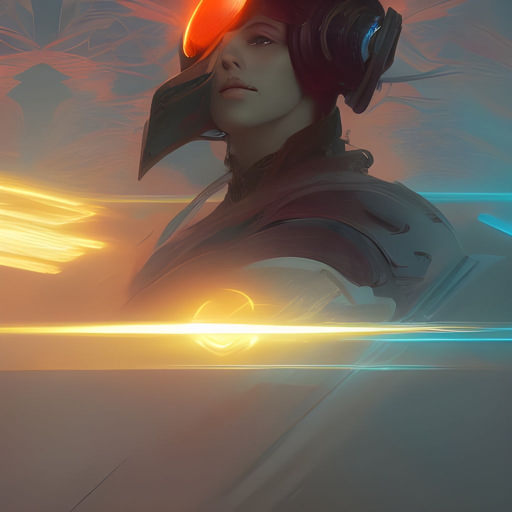 Godlike Flash in Dynamic Lighting Concept Art