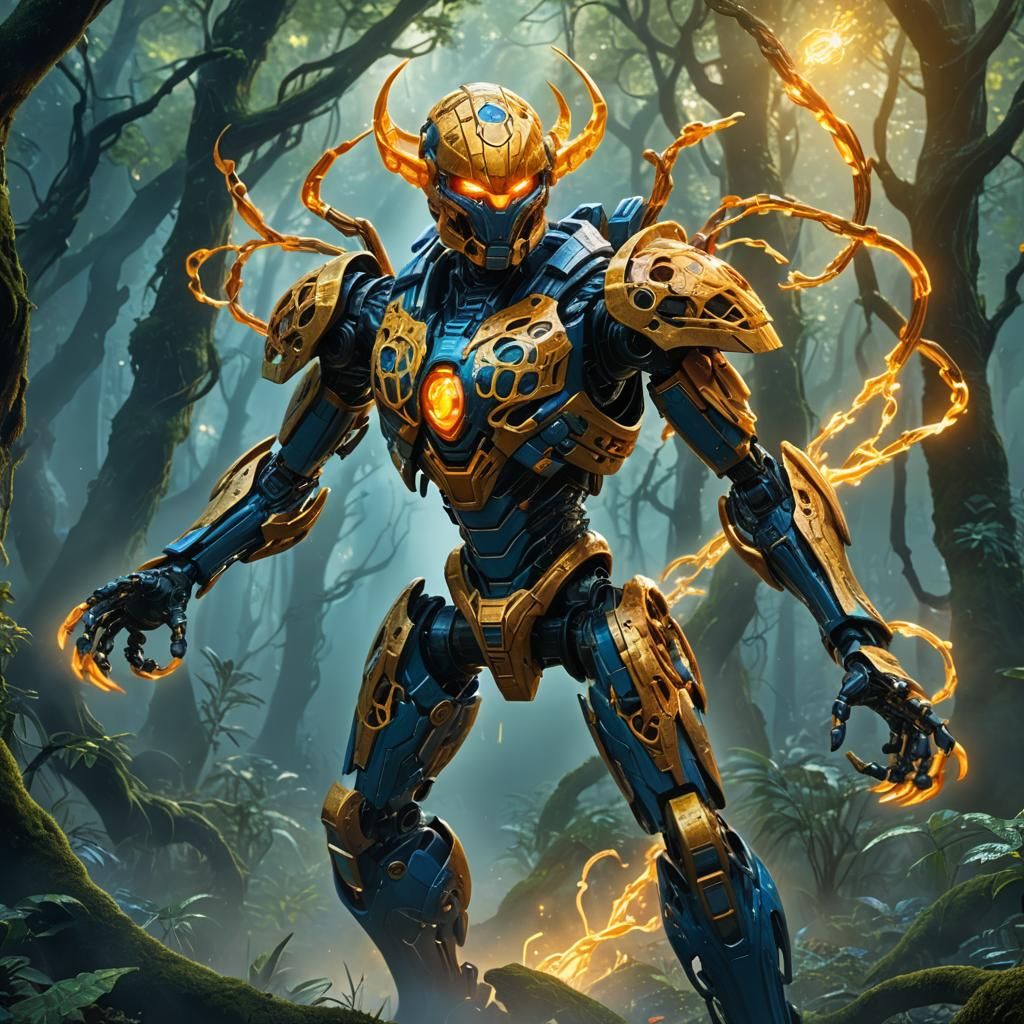 Bionicle Warrior's Mystical Aura Acid Trap