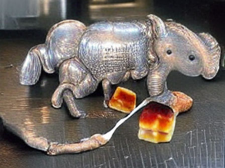 Caramelized Elephant Image Generated by AI