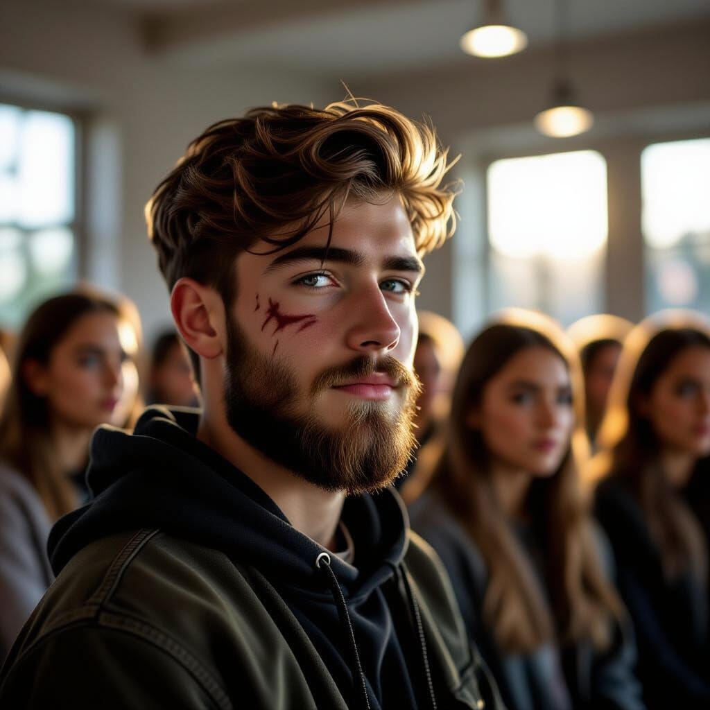 Resilient Teen on Trial Supported by Friends