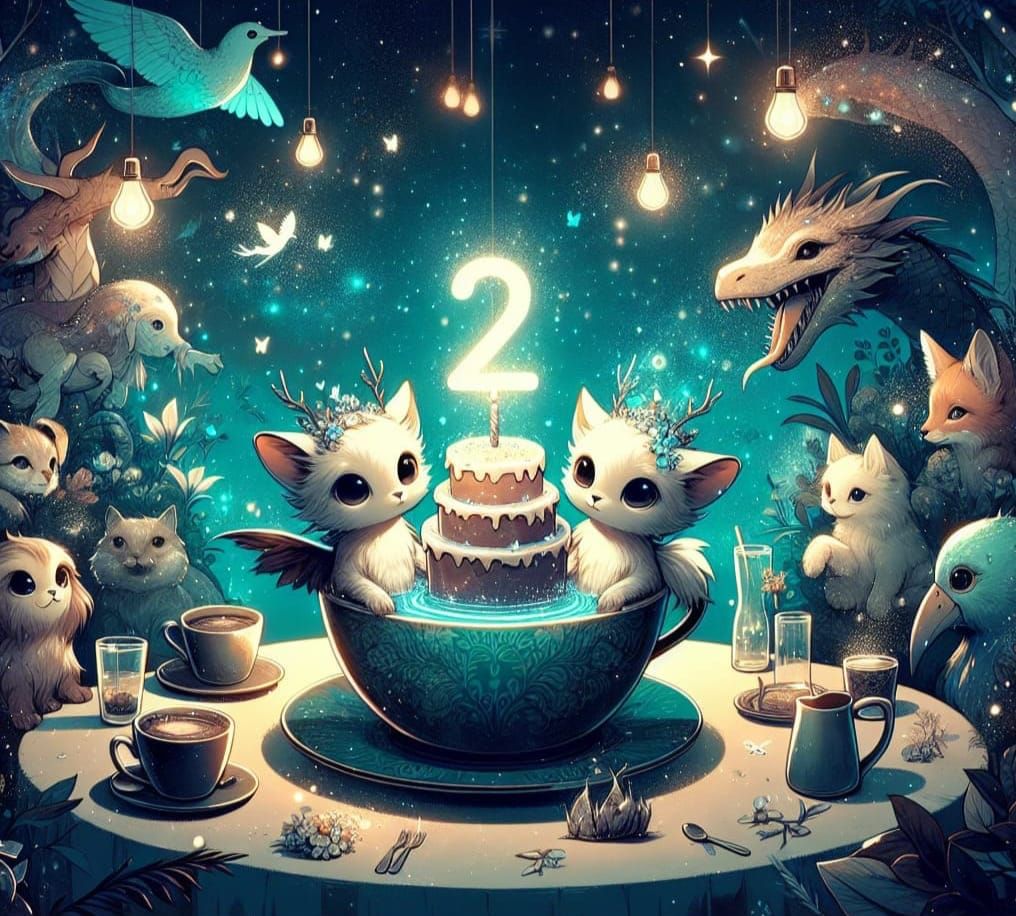 Good Things Come in Two: Nightcafe Facebook Group turns 2!!!