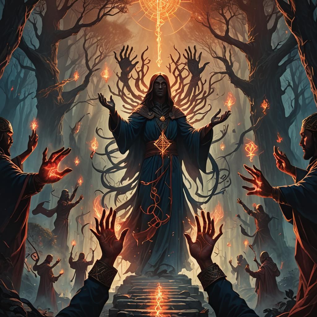 Ethereal Fantasy Concept Art: Blocked Mystical Path