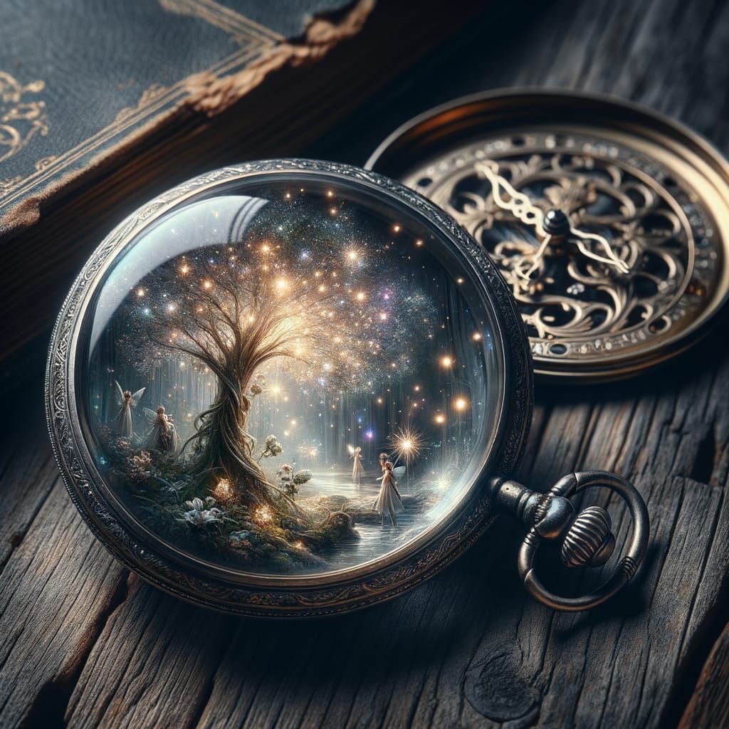 Fairy-tale realism, inspired by art of the old Flemish maste...