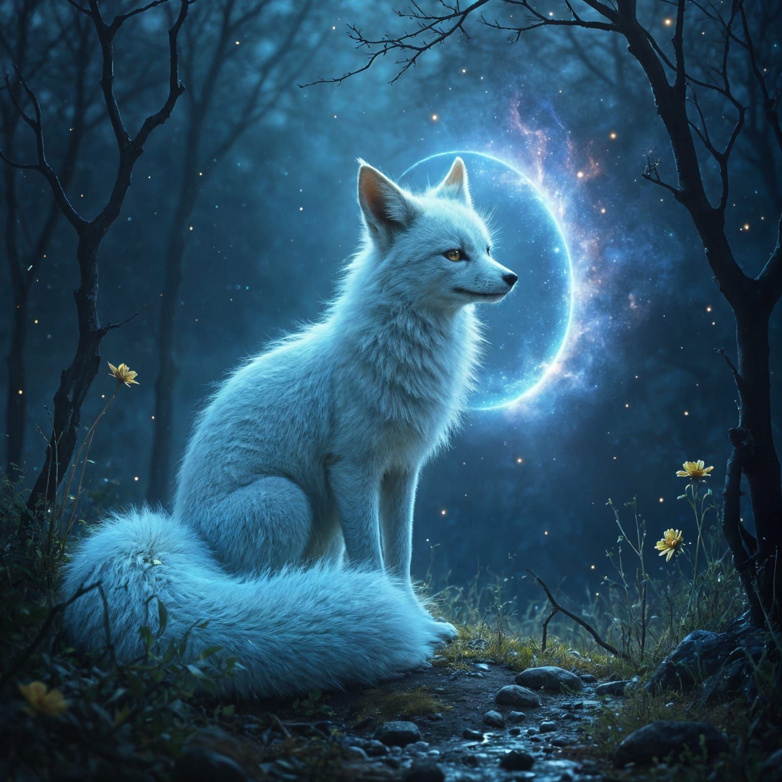 Celestial Fox Guardians Ancient Portal