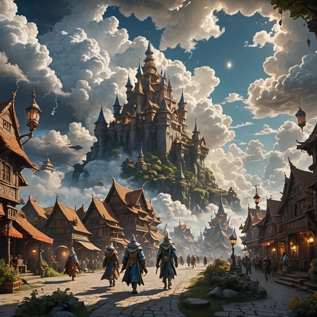 Kingdom of Light: Radiant Creatures in Ethereal Realm