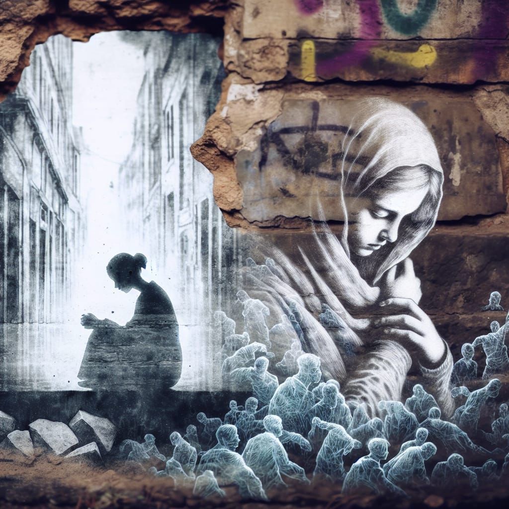 Melancholic Phantom Introspection: Graffiti Art Scene