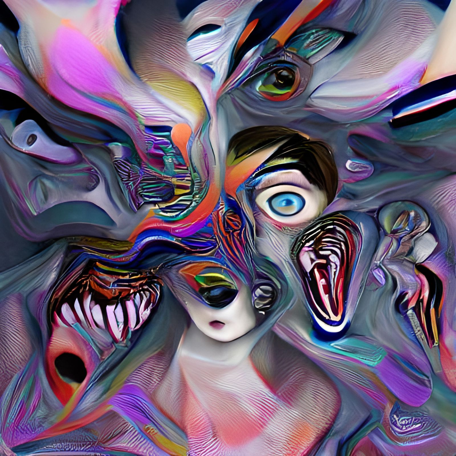 Abstract Psychosis Visualisation