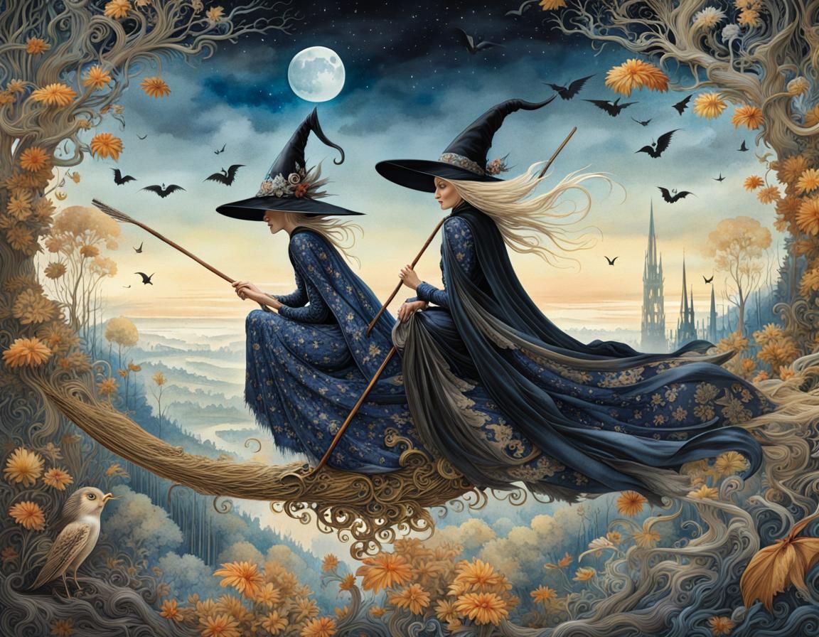 Whimsical Mistress Witch - Apprentice Witch - 01