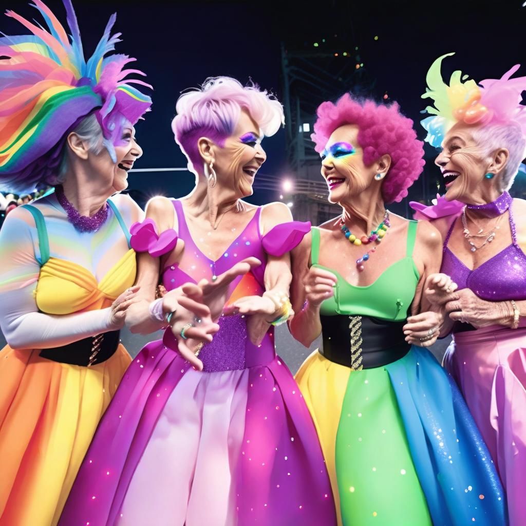 Joyous LGBTQ+ Women Celebrate Pride in Sydney Parade