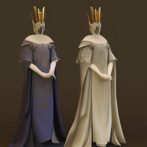 Masked Sorcerers in Ancient Rome Style