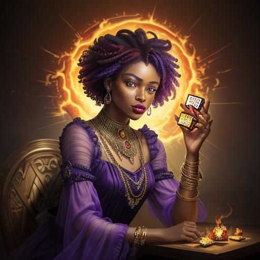 Fiery Fortune Teller in a Rubik's Cube