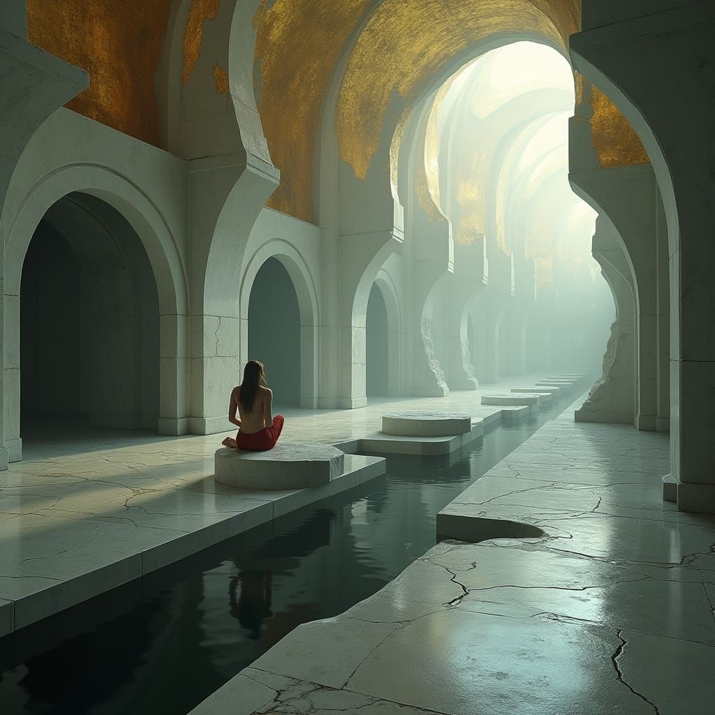 Surreal, Abandoned Observatory Unfolds in Haunting Atmospher...