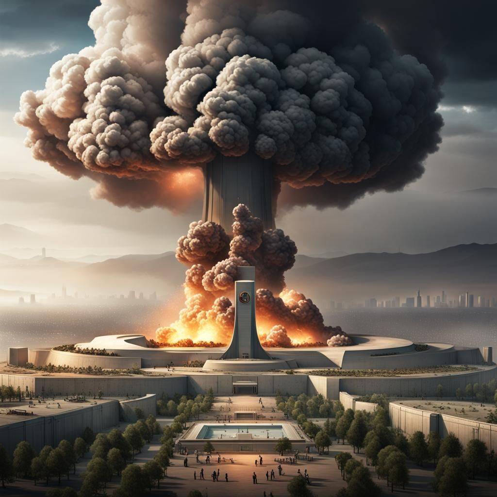 Nuclear War Olympics: Dark Fantasy Concept Art