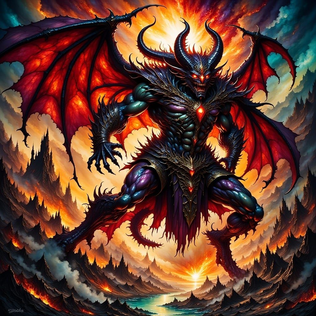 Crimson Demon's Gothic Reign of Terror