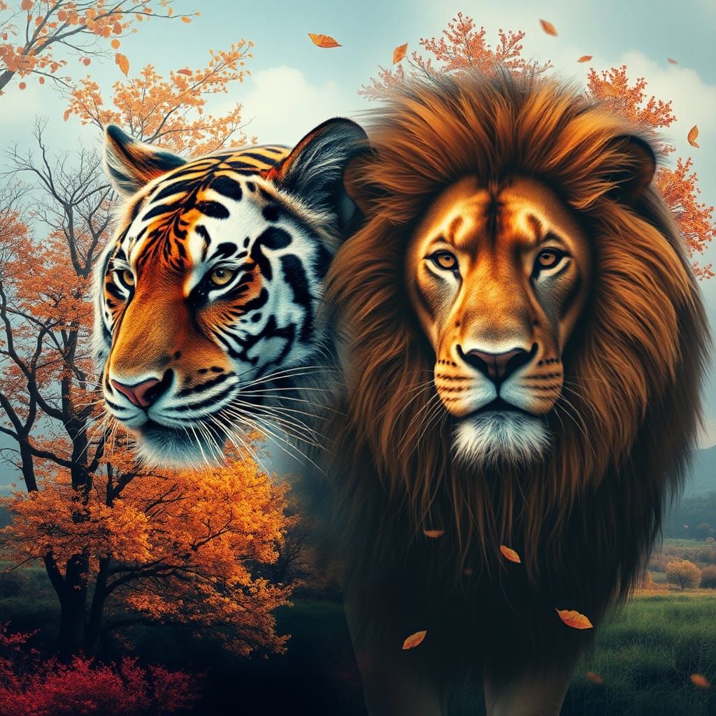 two kings in one frame