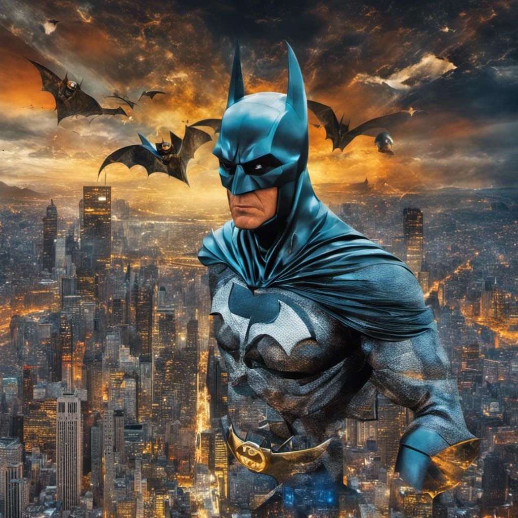 Batman’s death stare when I ask why this is so hard