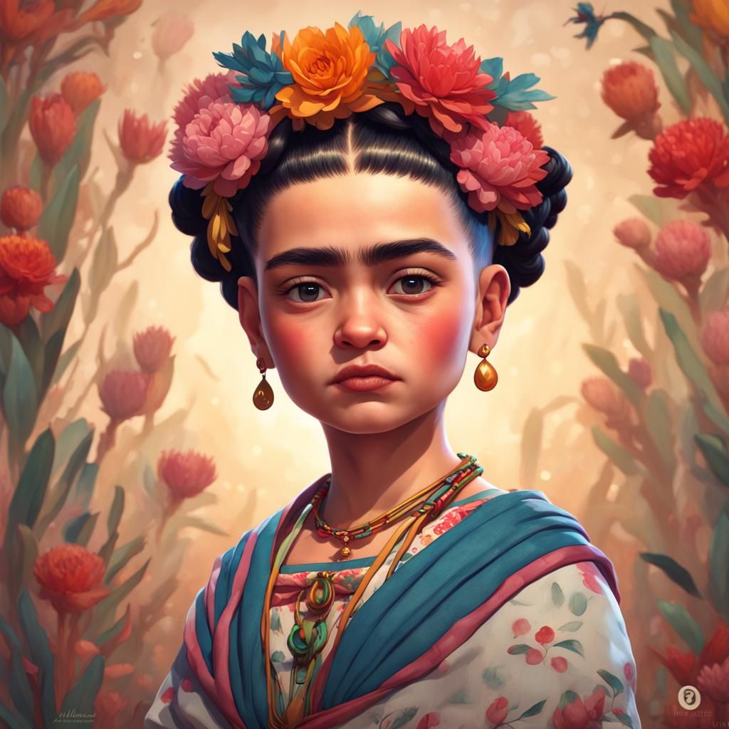Little Frida Kahlo