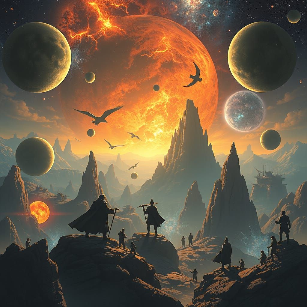 Cosmic Tapestry in the Multiverse