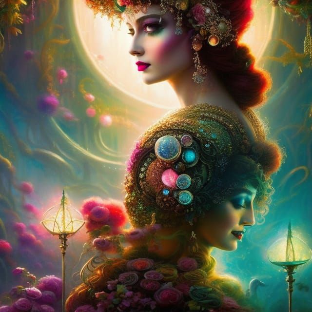 Emotional Rendition of Maiden, Mother, Crone