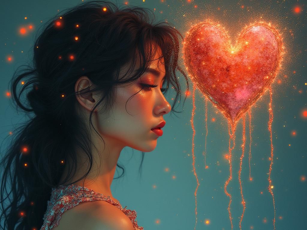 Superfluid Helium Eyes Character Design