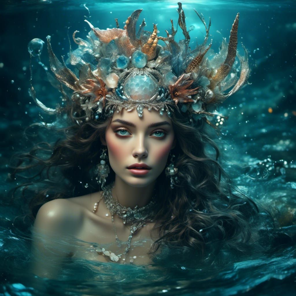 from the depths of the ocean!