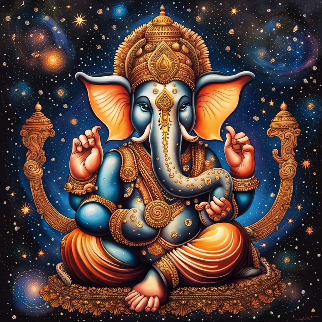 Lord Ganesha & Cosmos