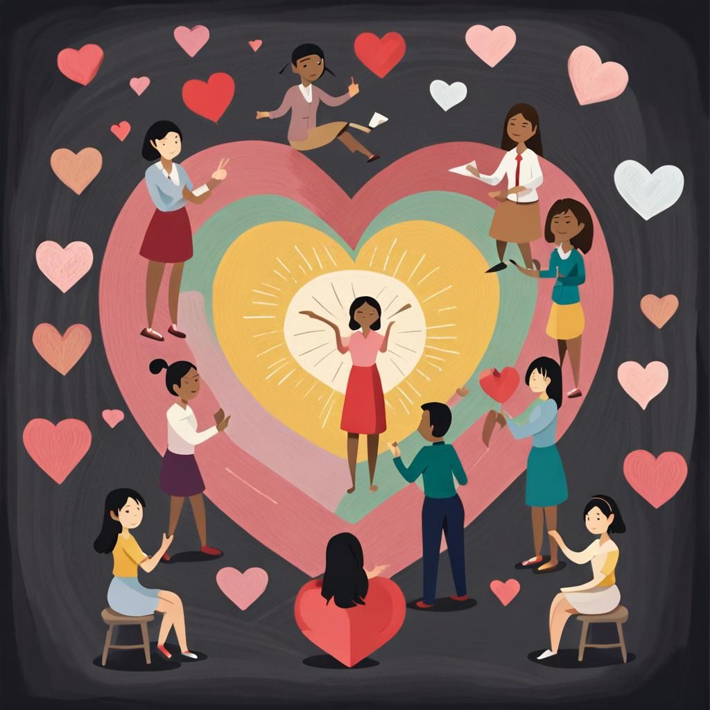 Diverse Class Learning About Love and Forgiveness