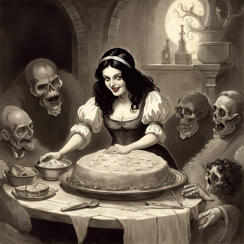Snow White's Poison Pie: A Dark Fairy Tale