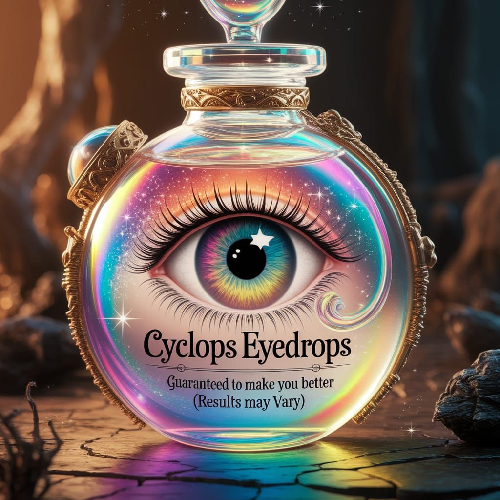 Magical Cyclops Potion in Enchanted Woods