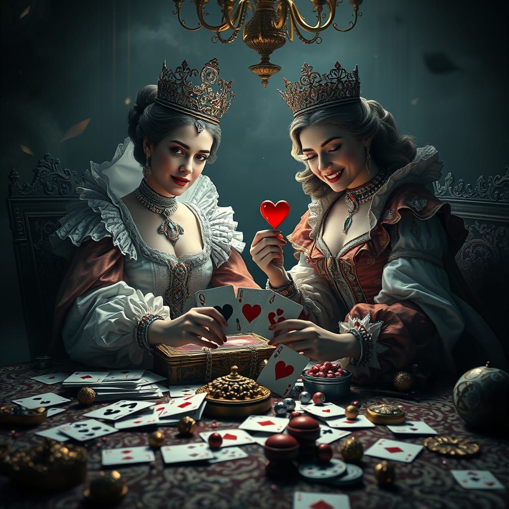 TWO QUEENS IS ONE TO MANY WHEN IT COMES TO THE HEART