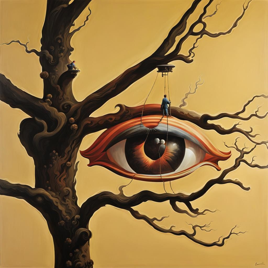 Surreal Jigsaw Puzzle Festival in Dreamlike Style