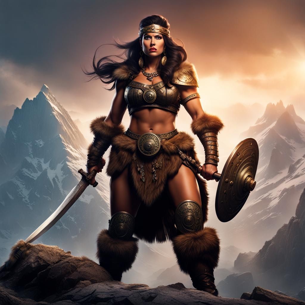 Goliath Barbarian Woman: A Powerful Warrior