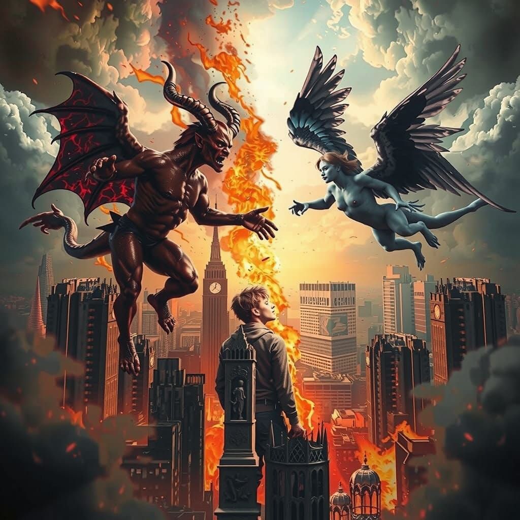 Bipolar Punk: Heaven and Hell Cityscapes