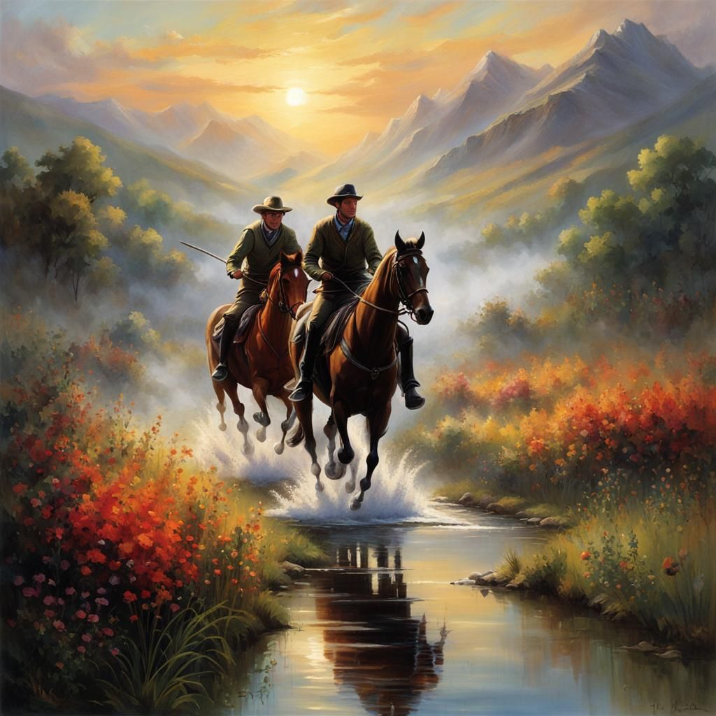 This is how SDXL 1.0 interpreted the first paragraph of the story of "Olias of Sunhillow" as printed on the album cover....