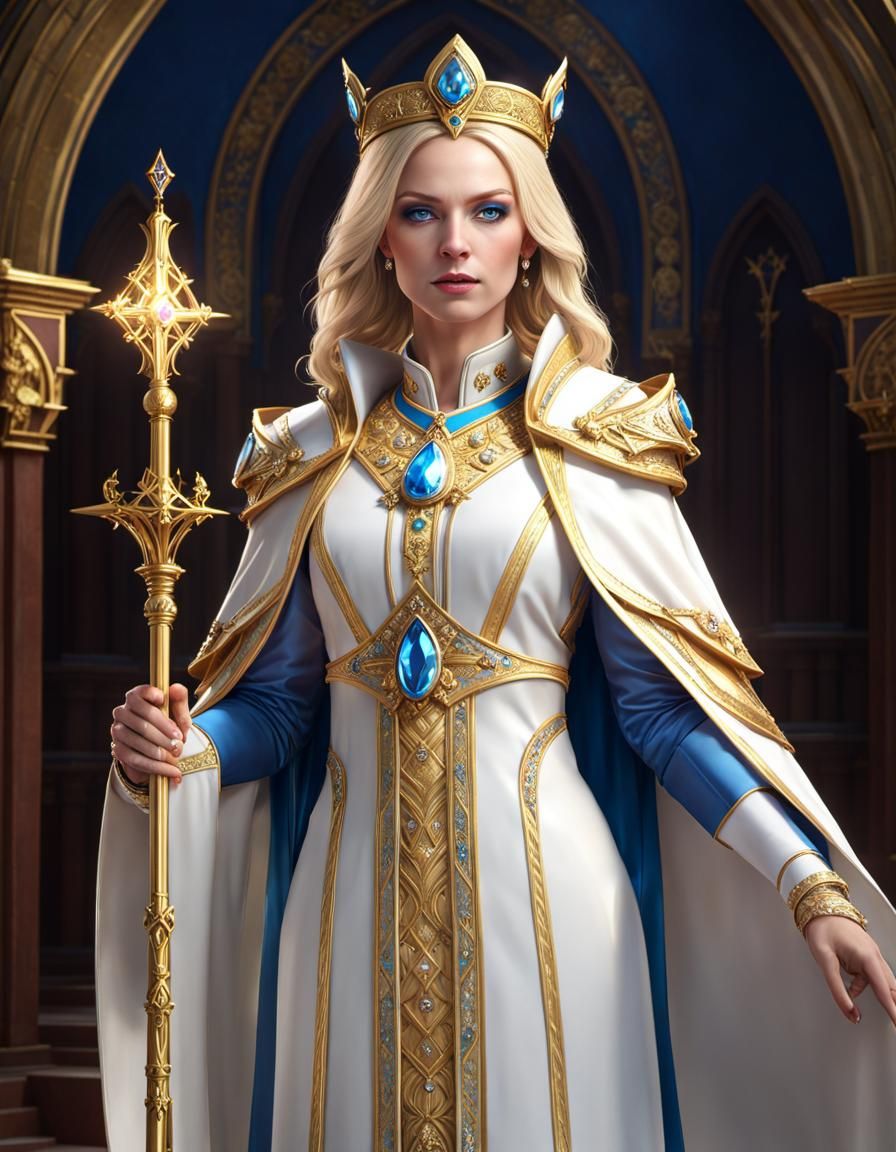 Isolde Casterlyn, Archbishop of the Goddess of Magic (2nd attempt)