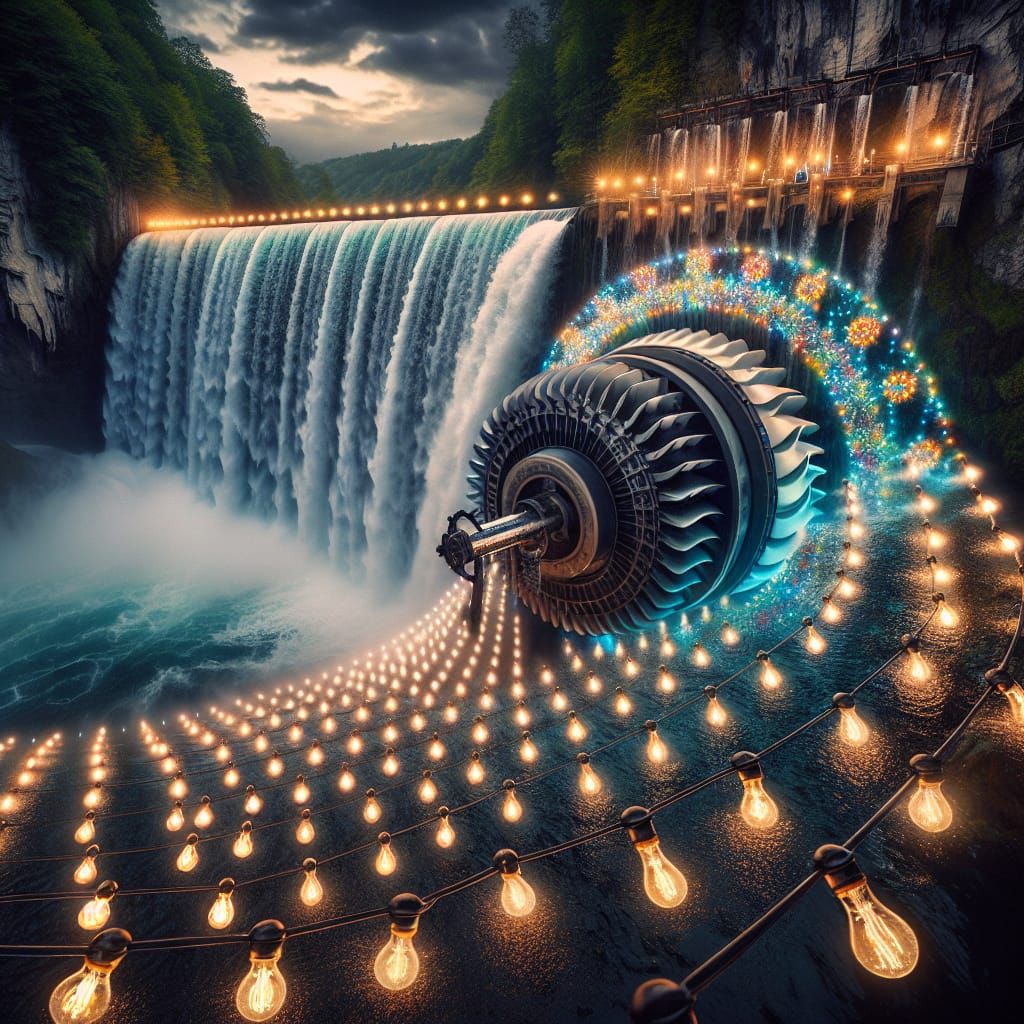 Harnessing Nature's Power in a Spectacular Light Display
