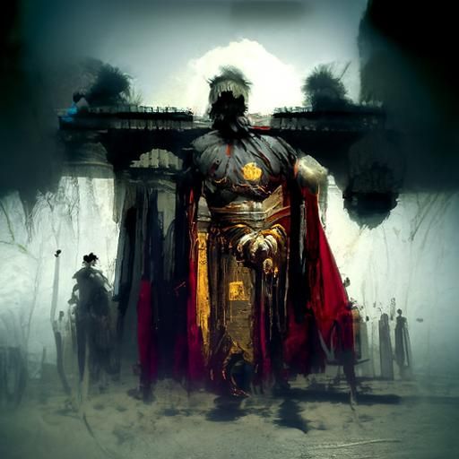 Sinister Roman Knight of the Empire